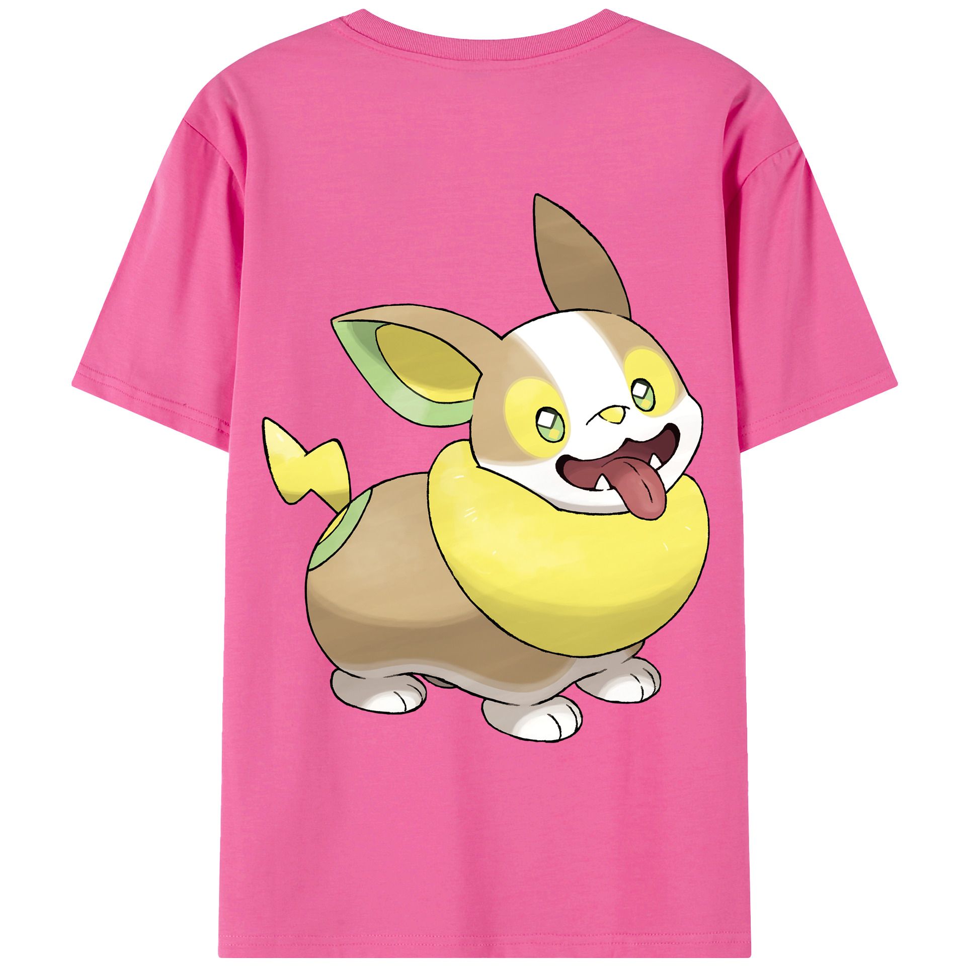 （画像用） ポケットモンスター Pokémon レディース半袖Tシャツ(バックプリント)